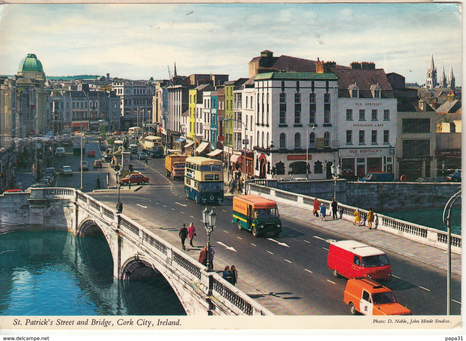 ST PATRICK's Street And Brige,Cork City Ireland - Autres & Non Classés