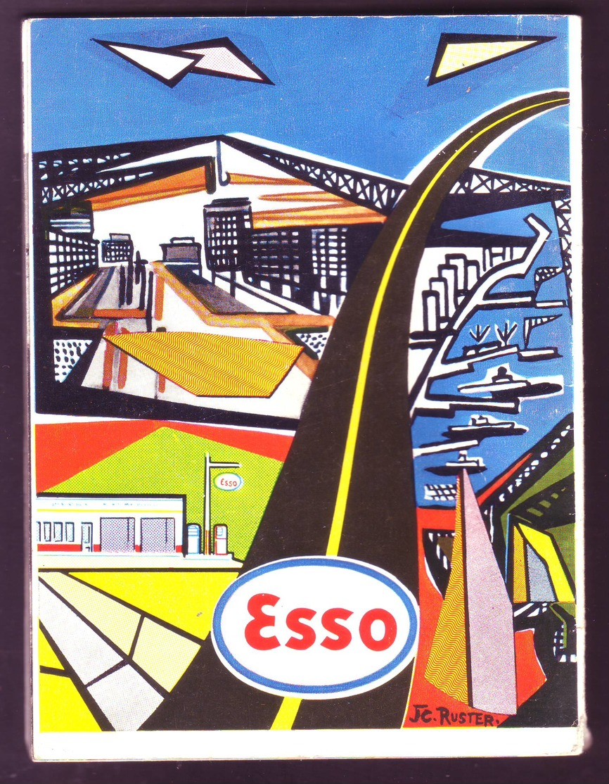 Le HAVRE - Livret (Pub ESSO) De 1964 - 11,5 X 15,5 - 42 Pages - Paquebot "le France". - Normandie