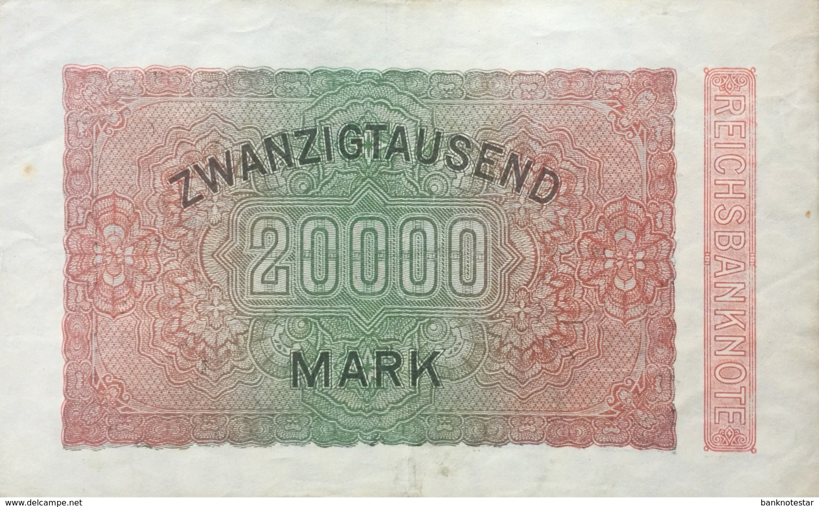 Germany 20.000 Mark, DEU-95e/Ro.84a (1923) - Very Fine - 20.000 Mark