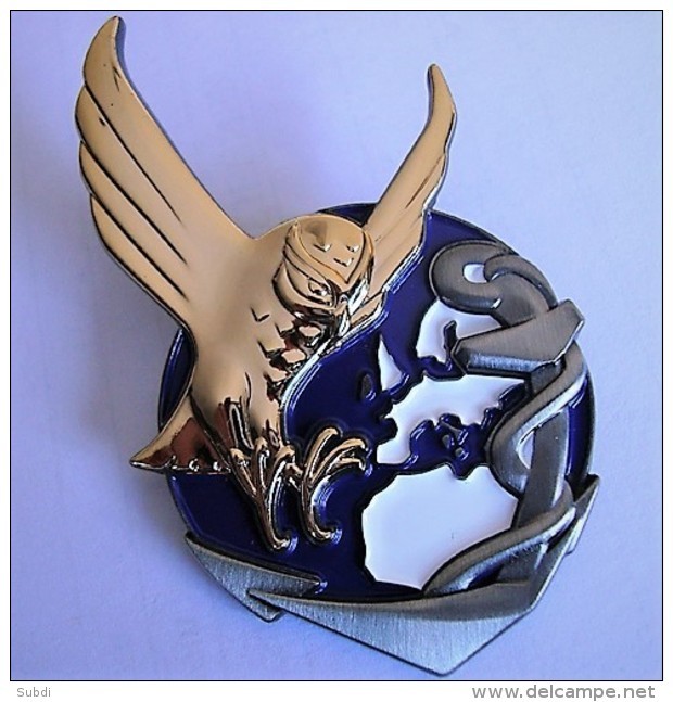 Insigne Renseignement MARINE Hibou Doré - Marine