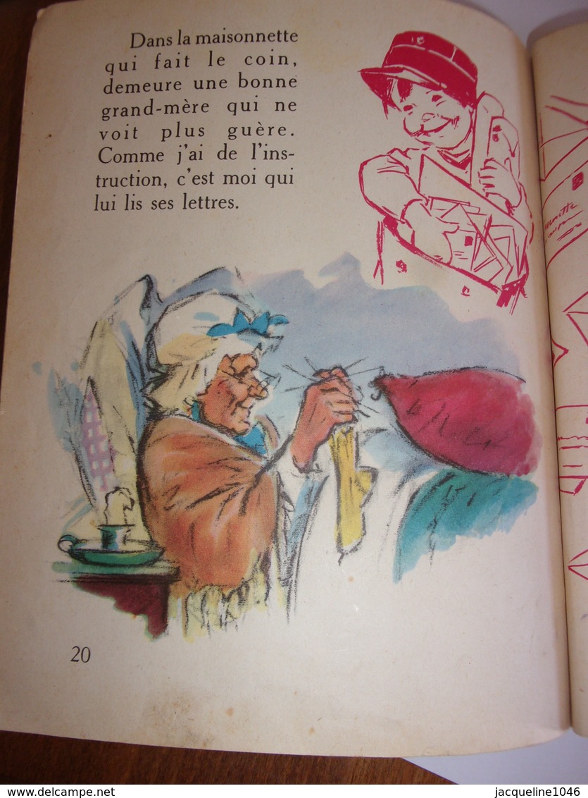 Toc Toc Le Patit Facteur Illustré GERMAINE BOURET 1952 - Autres & Non Classés