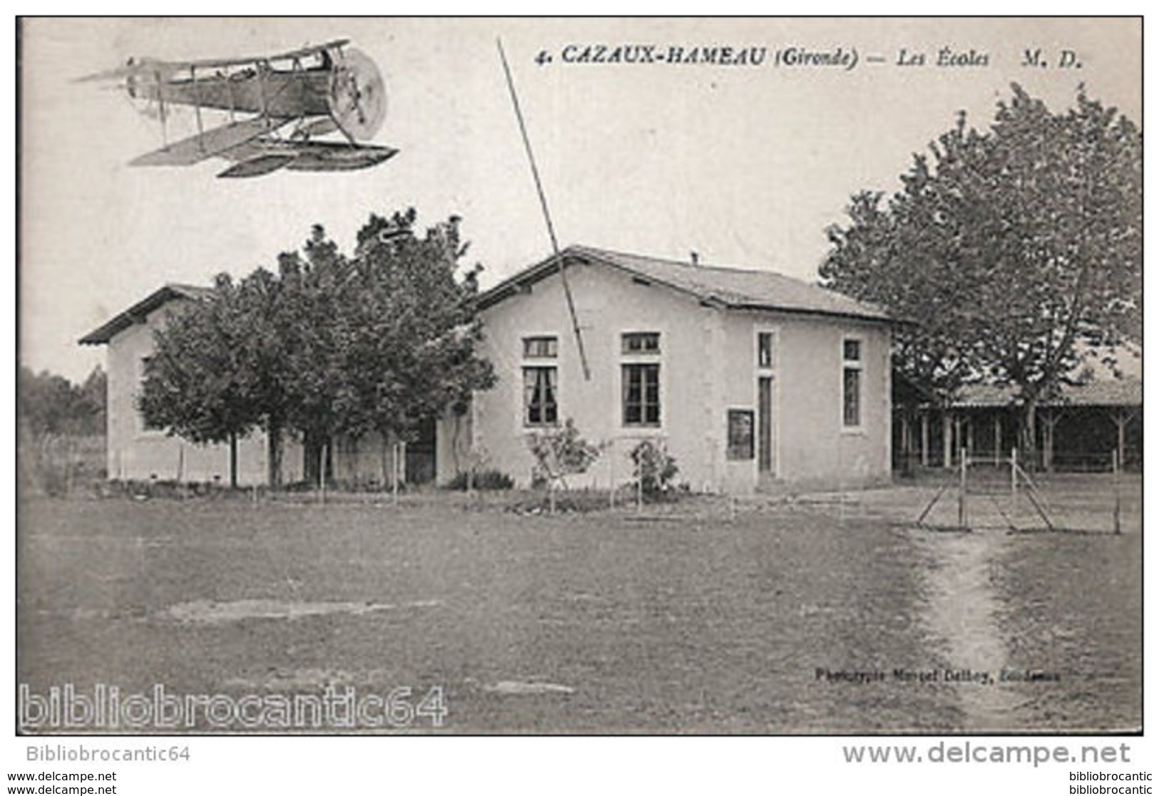 D33 < CAZAUX-HAMEAU (Gironde) < Belle Vue Des ECOLES - Altri & Non Classificati