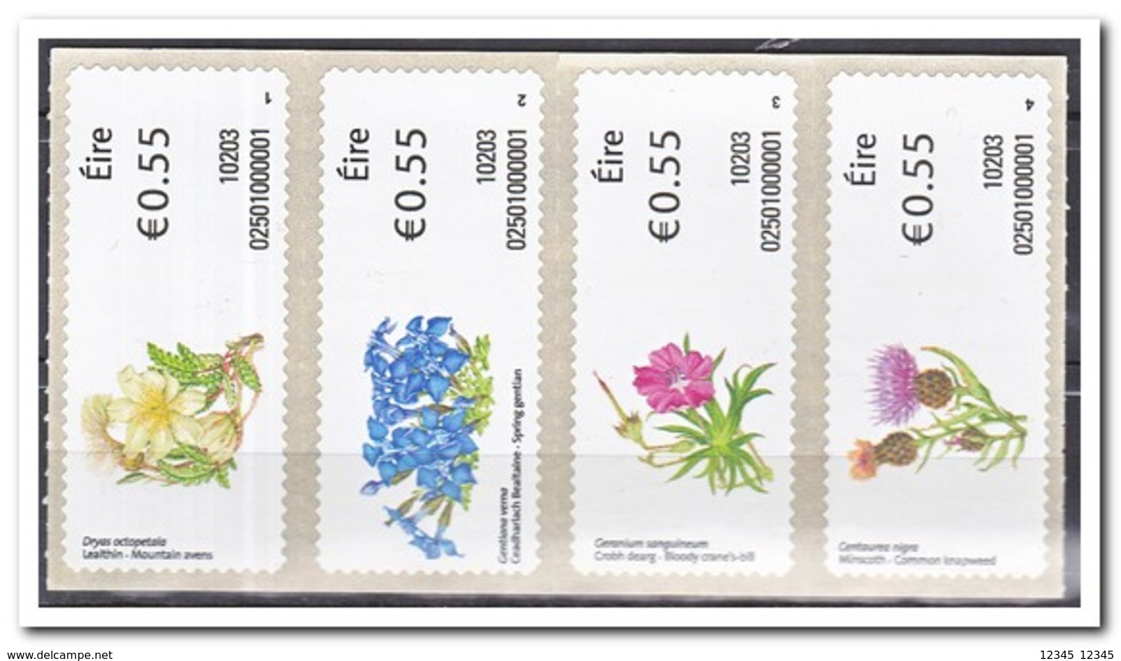 Ierland 2010, Postfris MNH, Flowers - Neufs