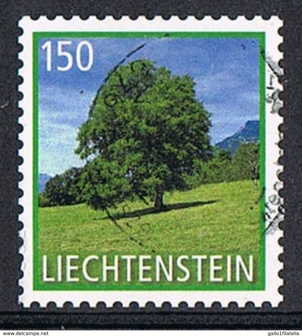 2016 - LIECHTENSTEIN - ALBERO / TREE. USATO / USED. - Used Stamps