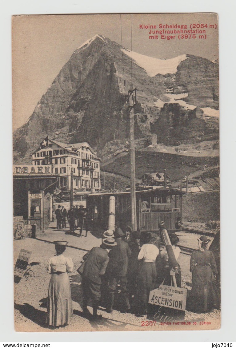 Kleine Scheidegg 1912 - Egg