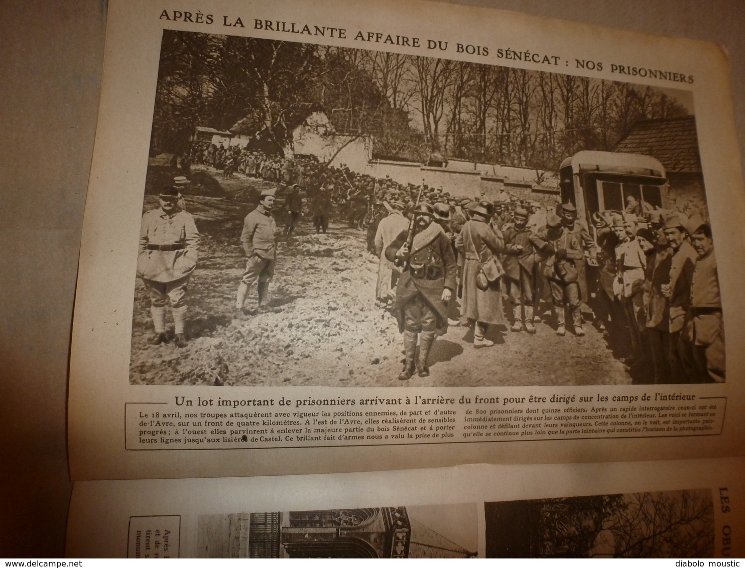 1918 LE MIROIR:Armée belge;Venise pont Rialto;Algérien à la baïonnette;Zeebrugge;Vindictive;Recrutement des noirs;etc