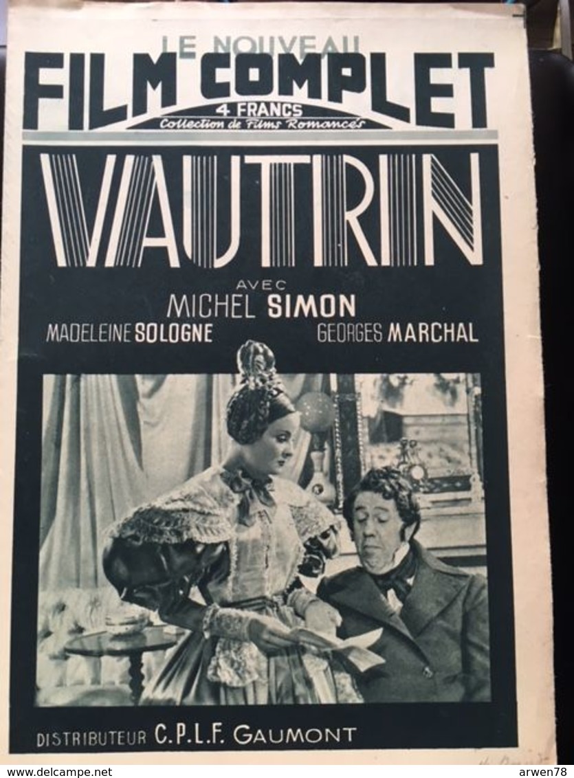 Film Complet Lot De 2 Mademoiselle Beatrice & Vautrin - Autres & Non Classés