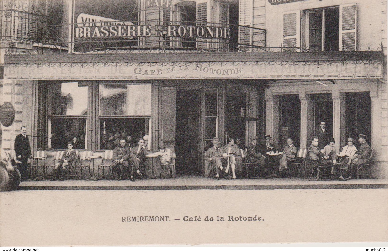 88 - REMIREMONT - CAFE DE LA ROTONDE - Remiremont