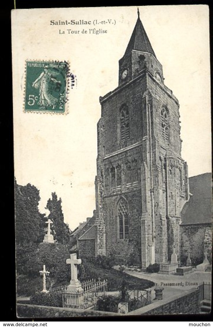 Saint Suliac: La Tour De L'église - Saint-Suliac