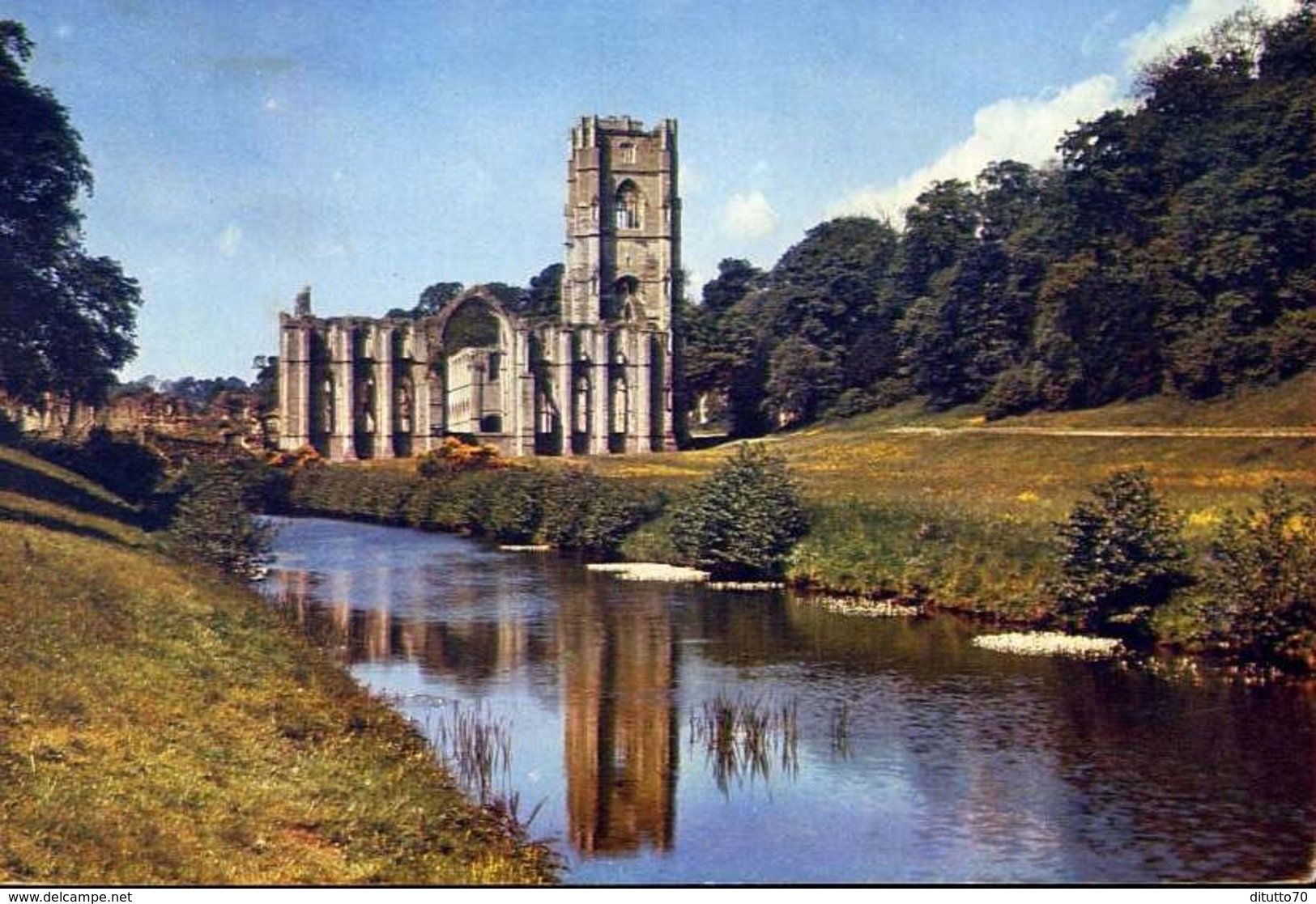 Fouintains Abbey Yorkshire - Formato Grande Viaggiata – E 7 - Altri & Non Classificati