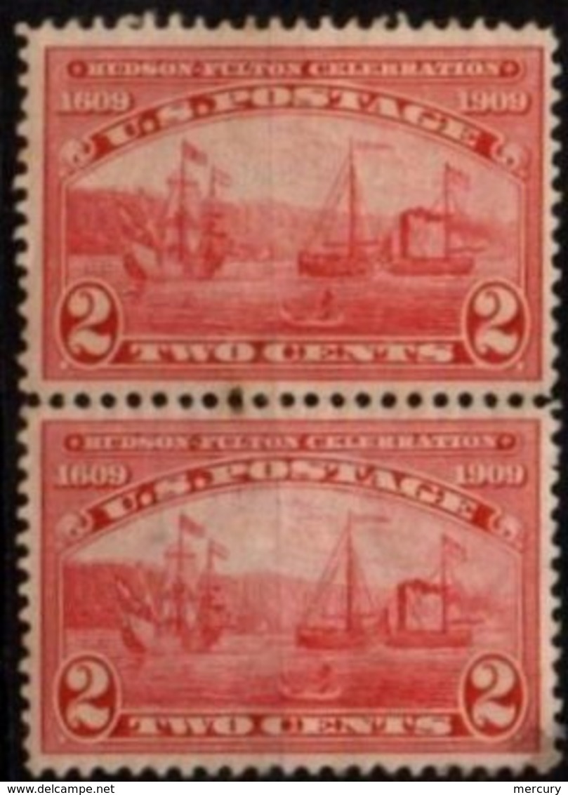 USA - Hudson En Paire Neuf - Unused Stamps