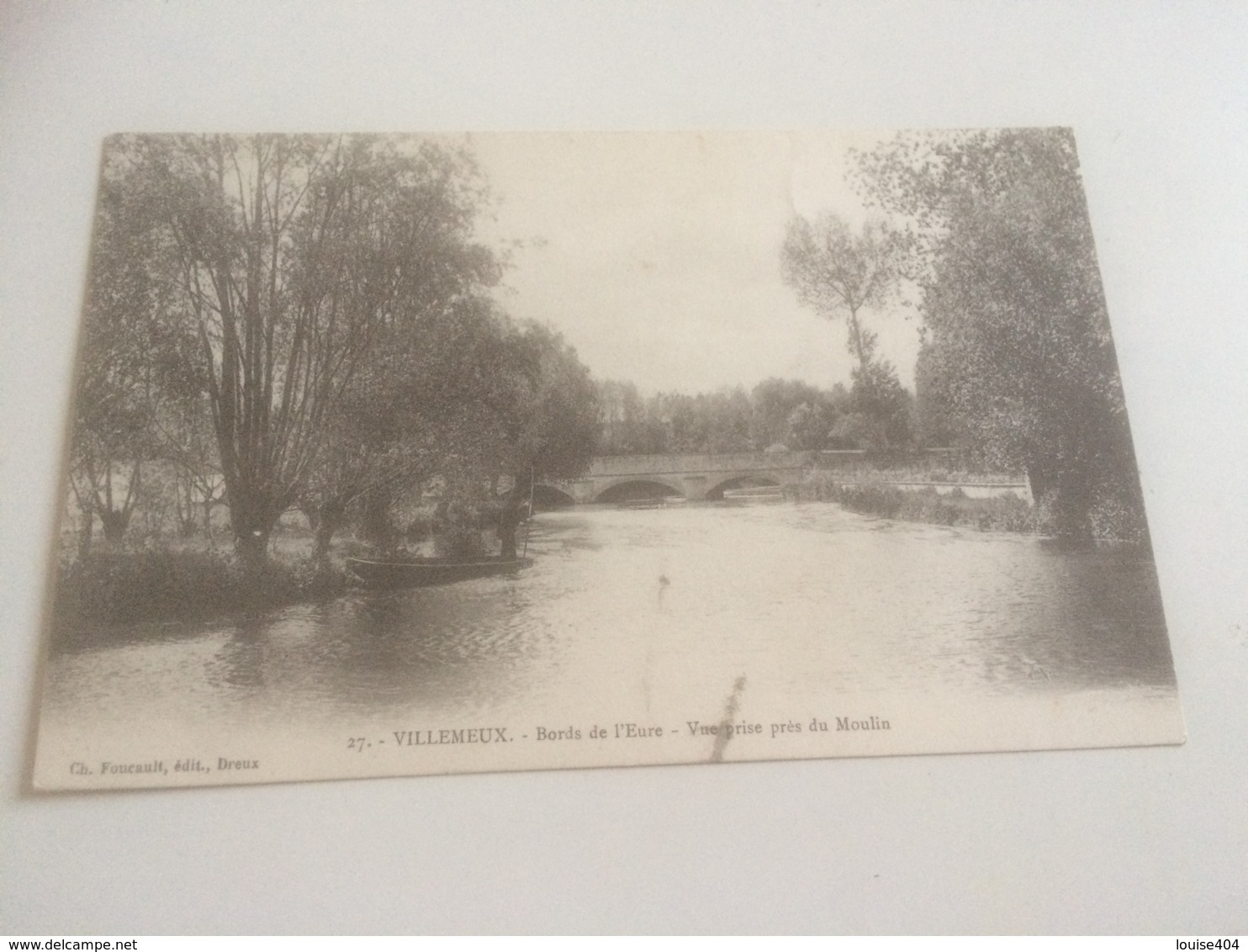 BG - 700 - VILLEMEUX - Bords De L'Eure - Vue Prise Du Moulin - Villemeux-sur-Eure