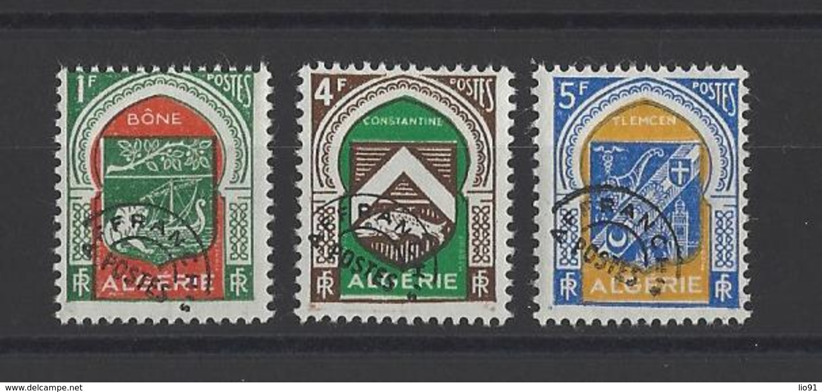 ALGERIE . YT  Préoblitérés  17/19  Neuf **  1947 - Unused Stamps