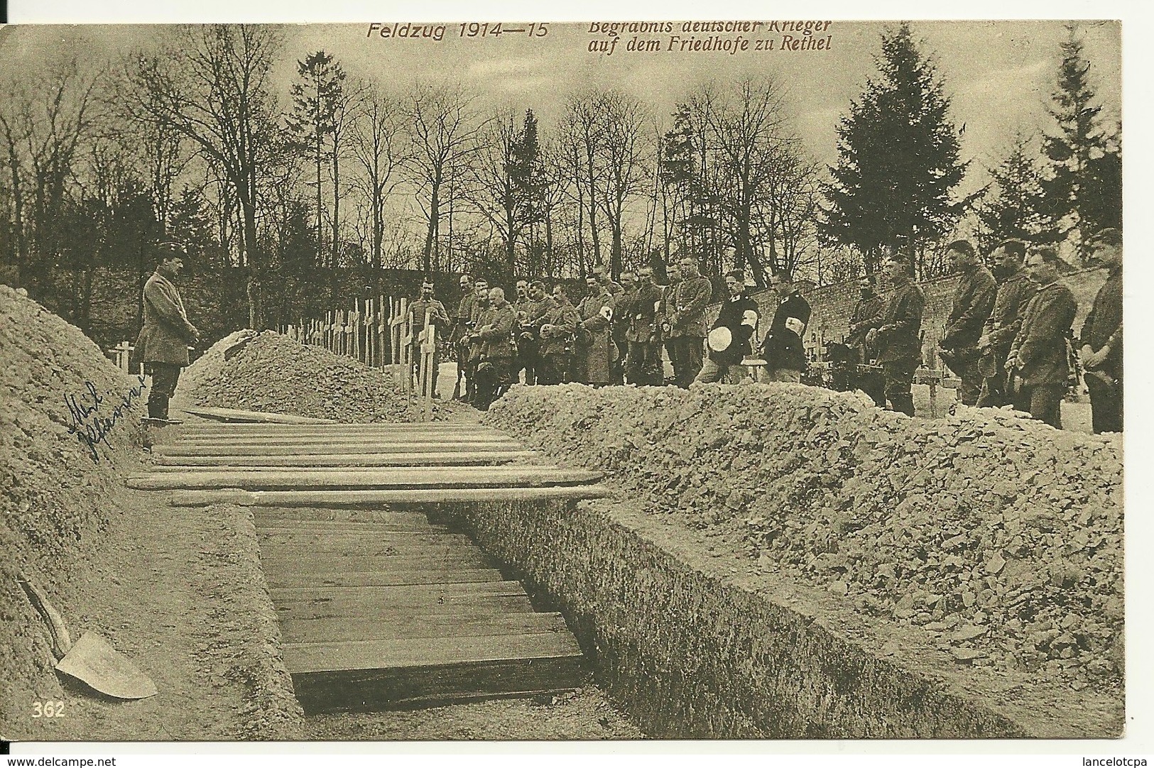 08 - RETHEL / CARTE POSTALE ALLEMANDE - FUNERAILLES SOLDATS ALLEMANDS - Rethel