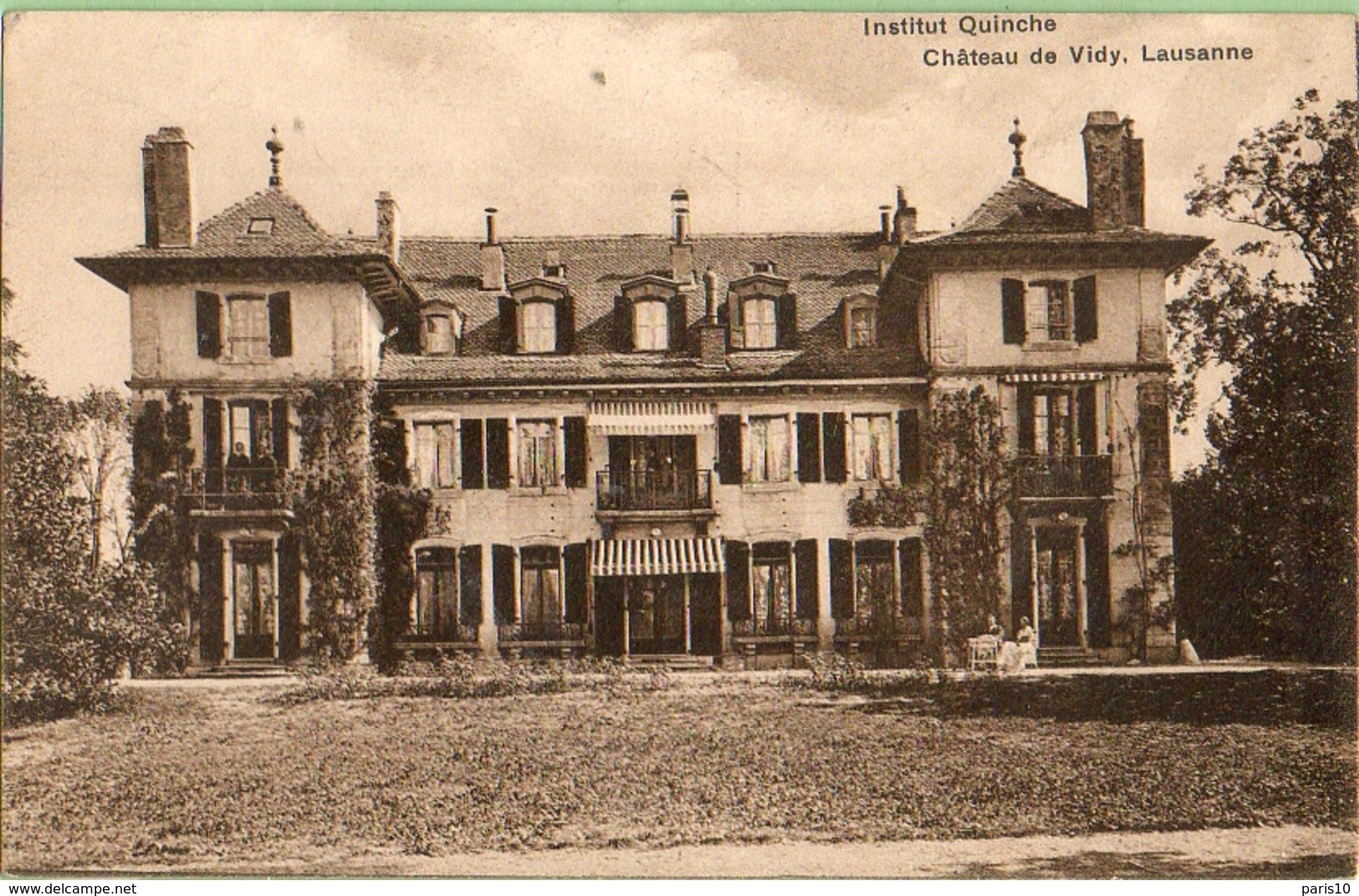 Lausanne : Institut Quinche -Château De Vidy - Lausanne