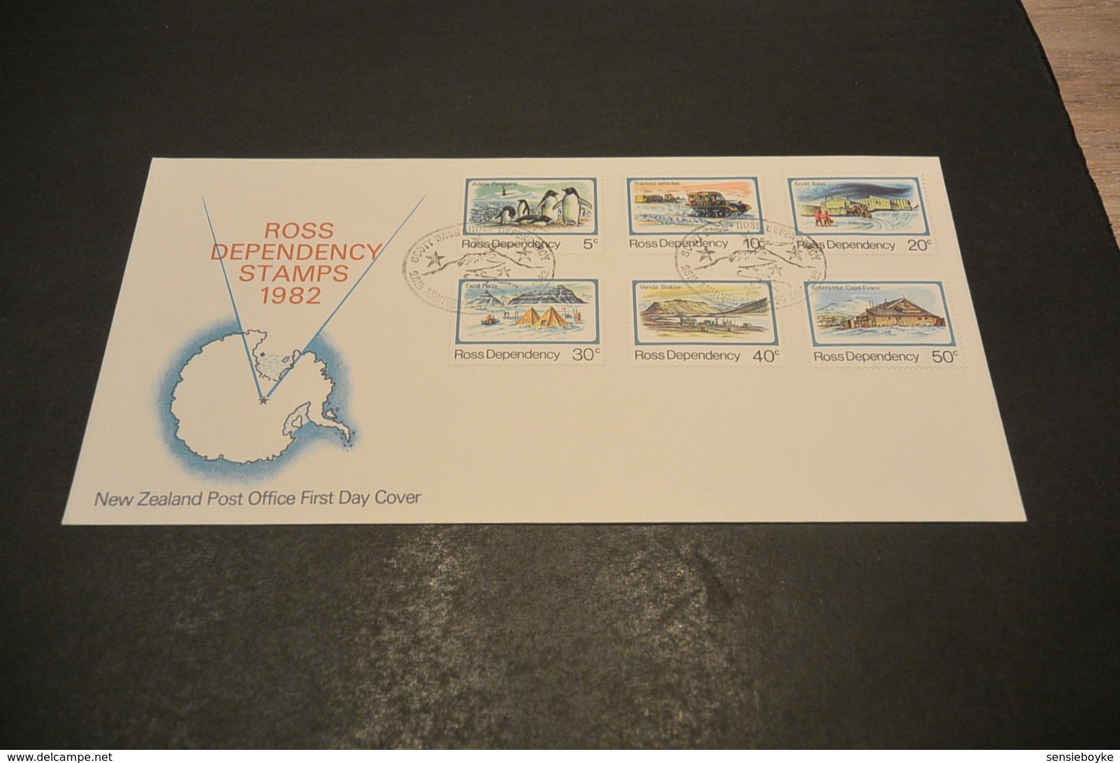 GR317A  - Ross Dependency 1982 Life In The Antarctic FDC - FDC