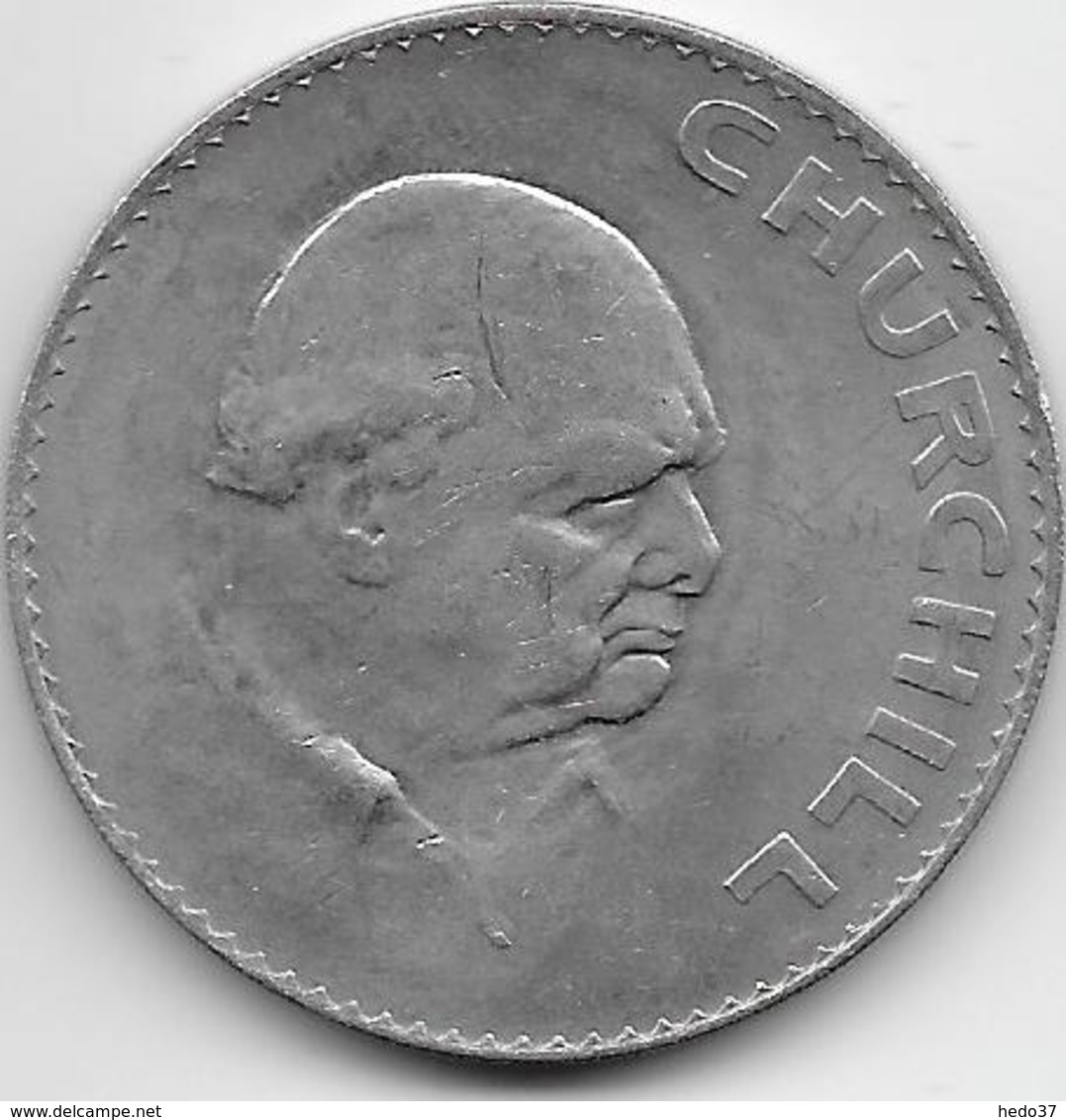 Grande Bretagne - Médaille Churchill - 1965 - Cupro-Nickel - Monarquía/ Nobleza