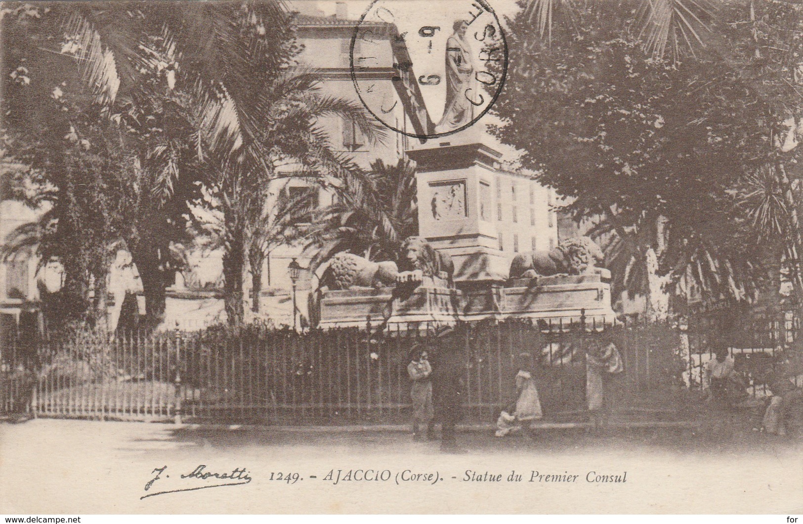 Corse 2A : AJACCIO : Statue Du Premier Consul - Ajaccio