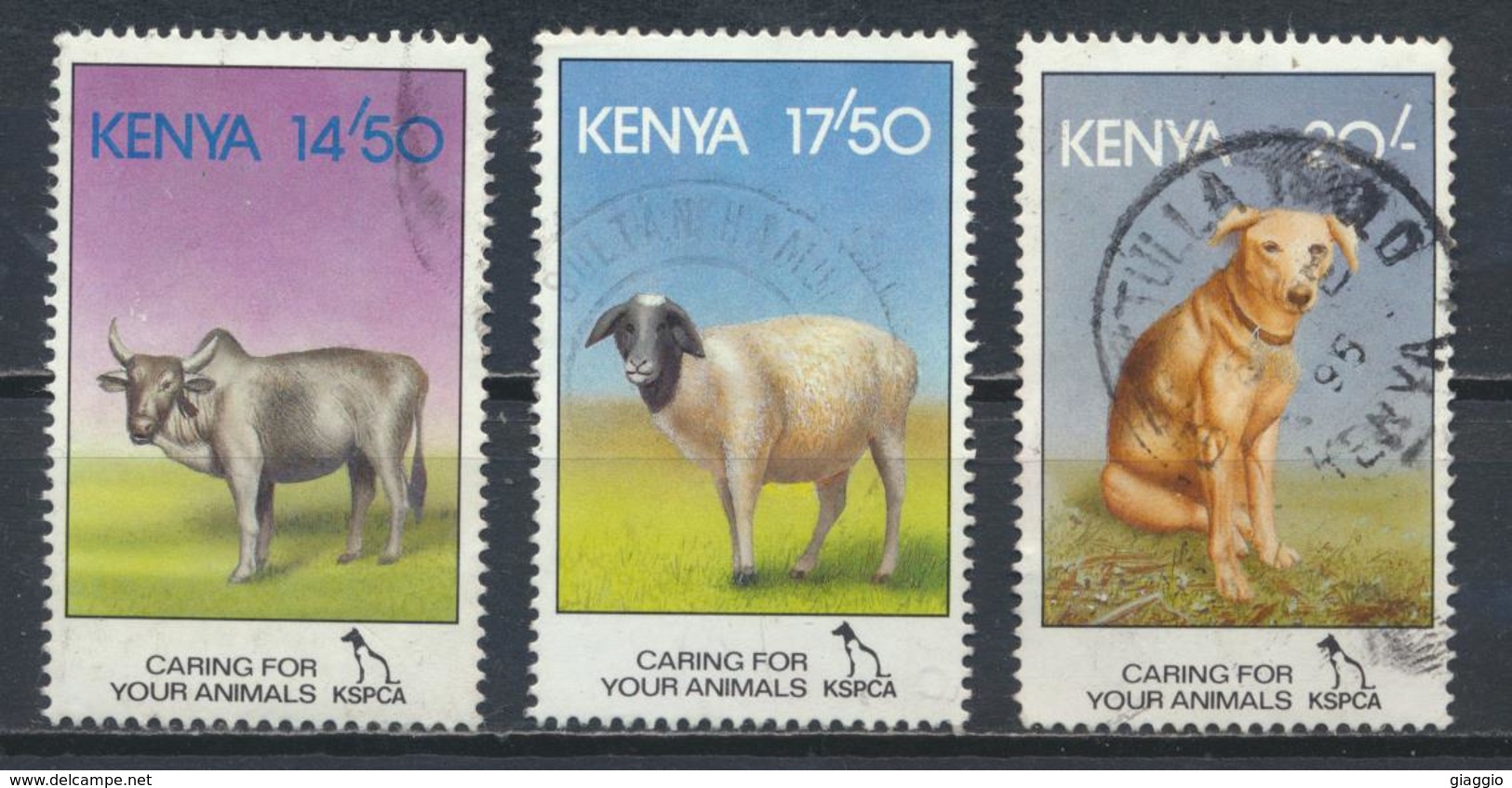 °°° KENYA - Y&T N°601/3 - 1995 °°° - Kenia (1963-...)