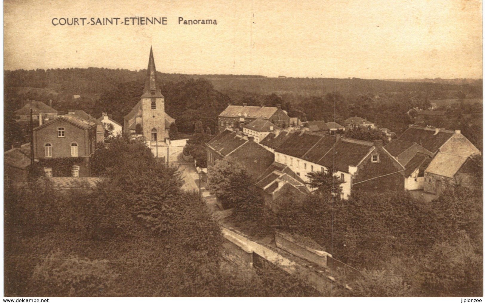 COURT-ST-ETIENNE   Panorama. - Court-Saint-Etienne