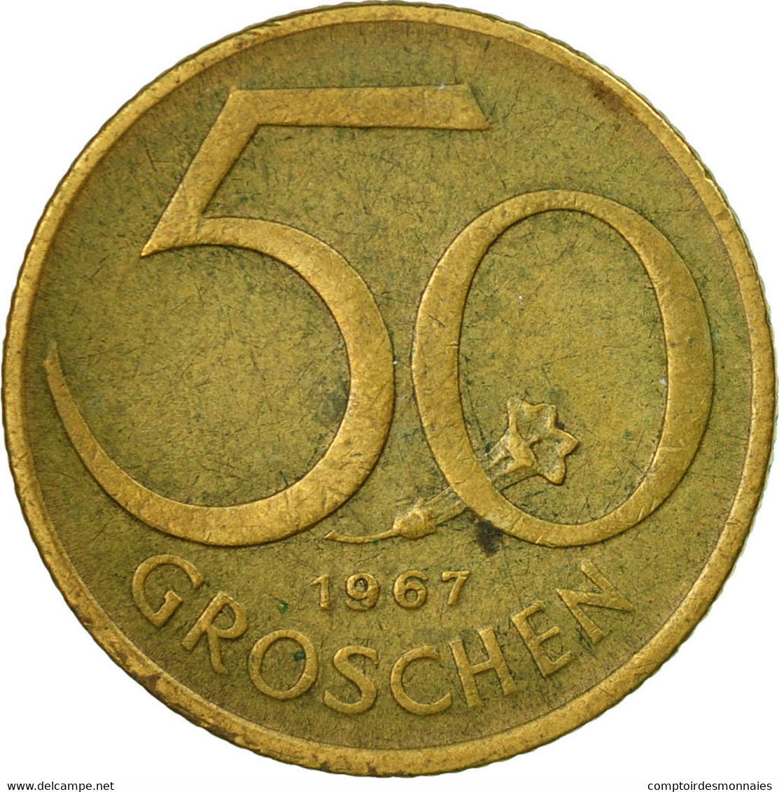 Monnaie, Autriche, 50 Groschen, 1967, TB+, Aluminum-Bronze, KM:2885 - Austria