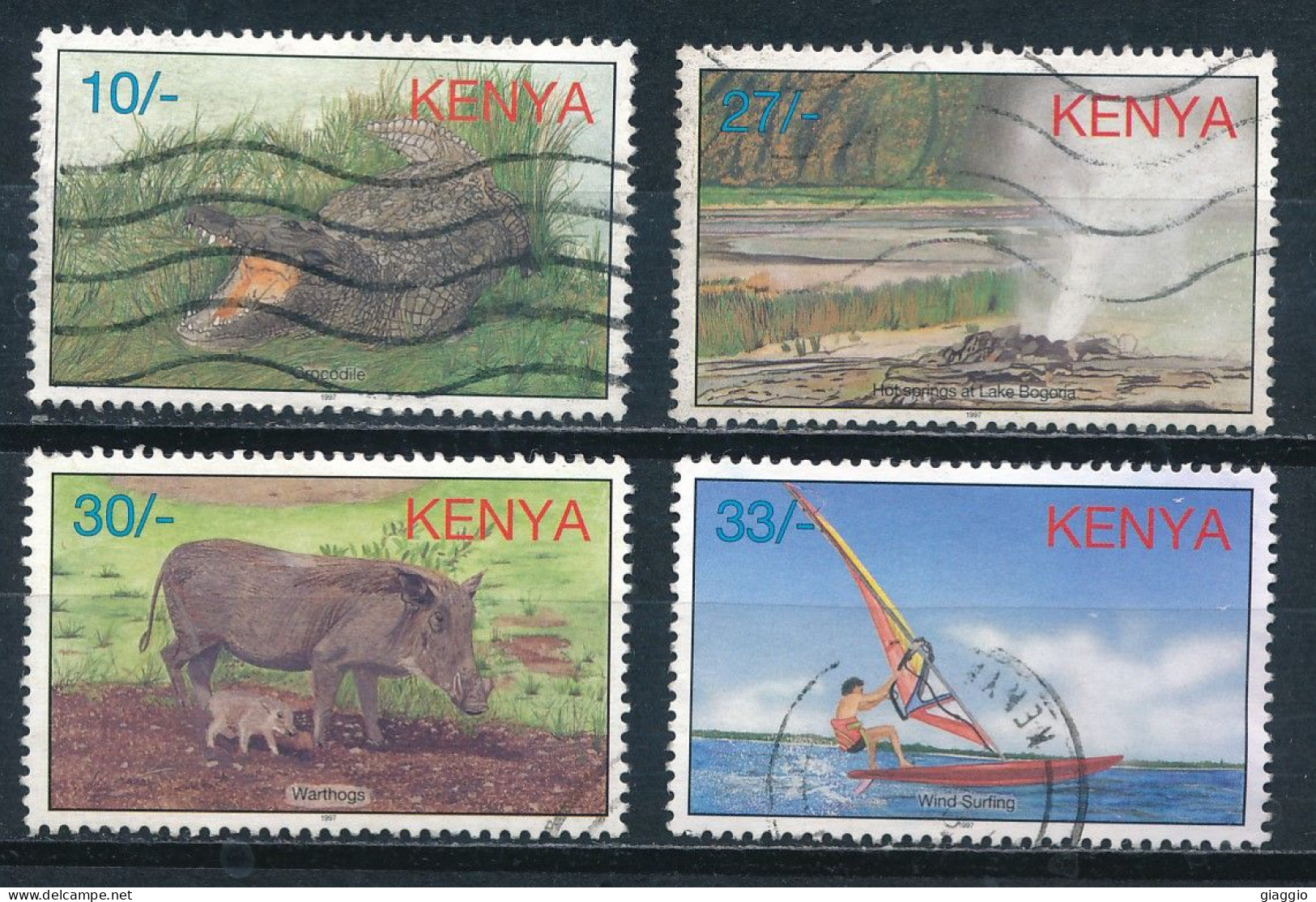 °°° KENYA - Y&T N°697/700 - 1997 °°° - Kenia (1963-...)