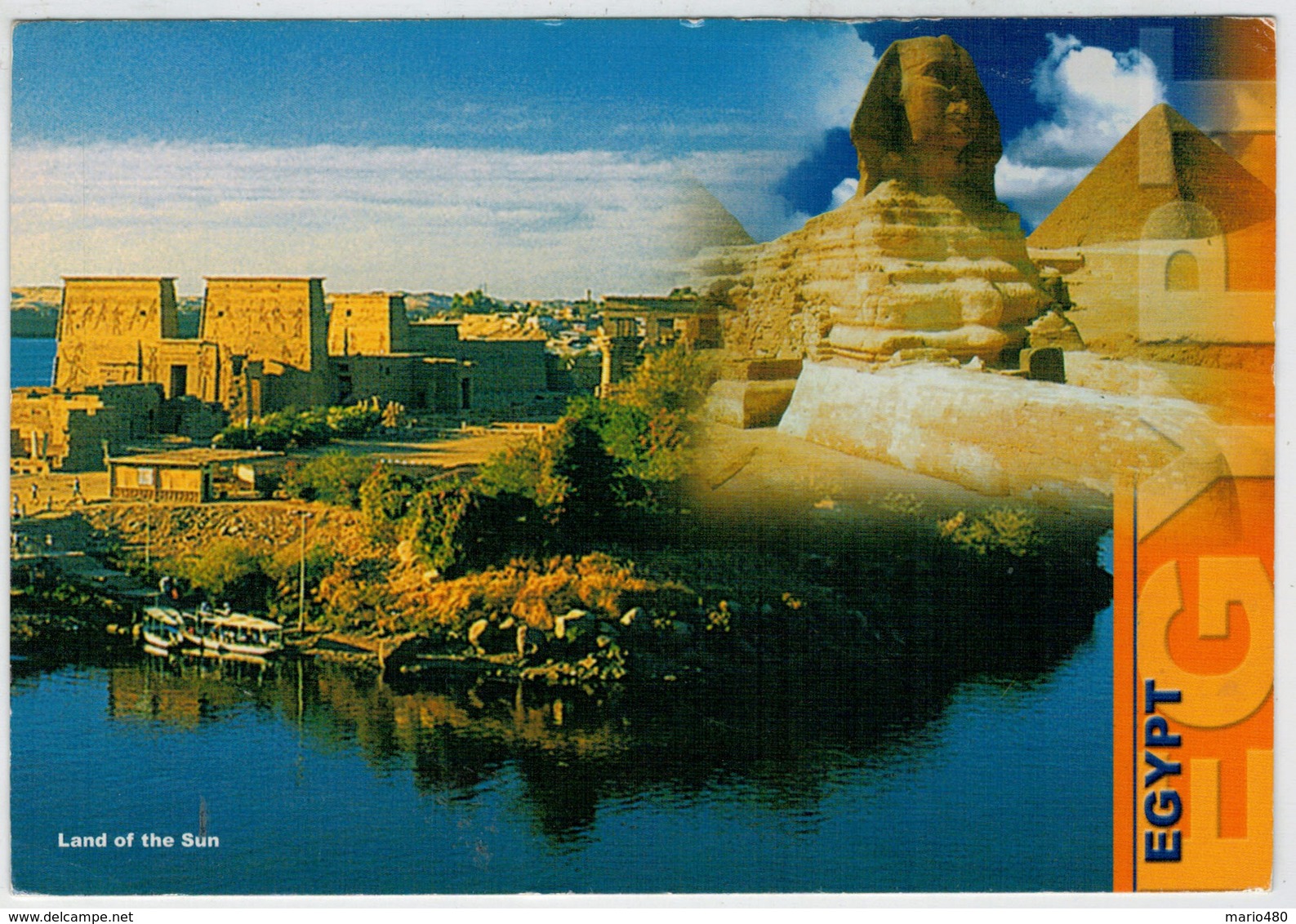 EGYPT    LAND  OF  SUN      MEMORIES  FROM  EGYPT       2  SCAN  (VIAGGIATA) - Hurgada