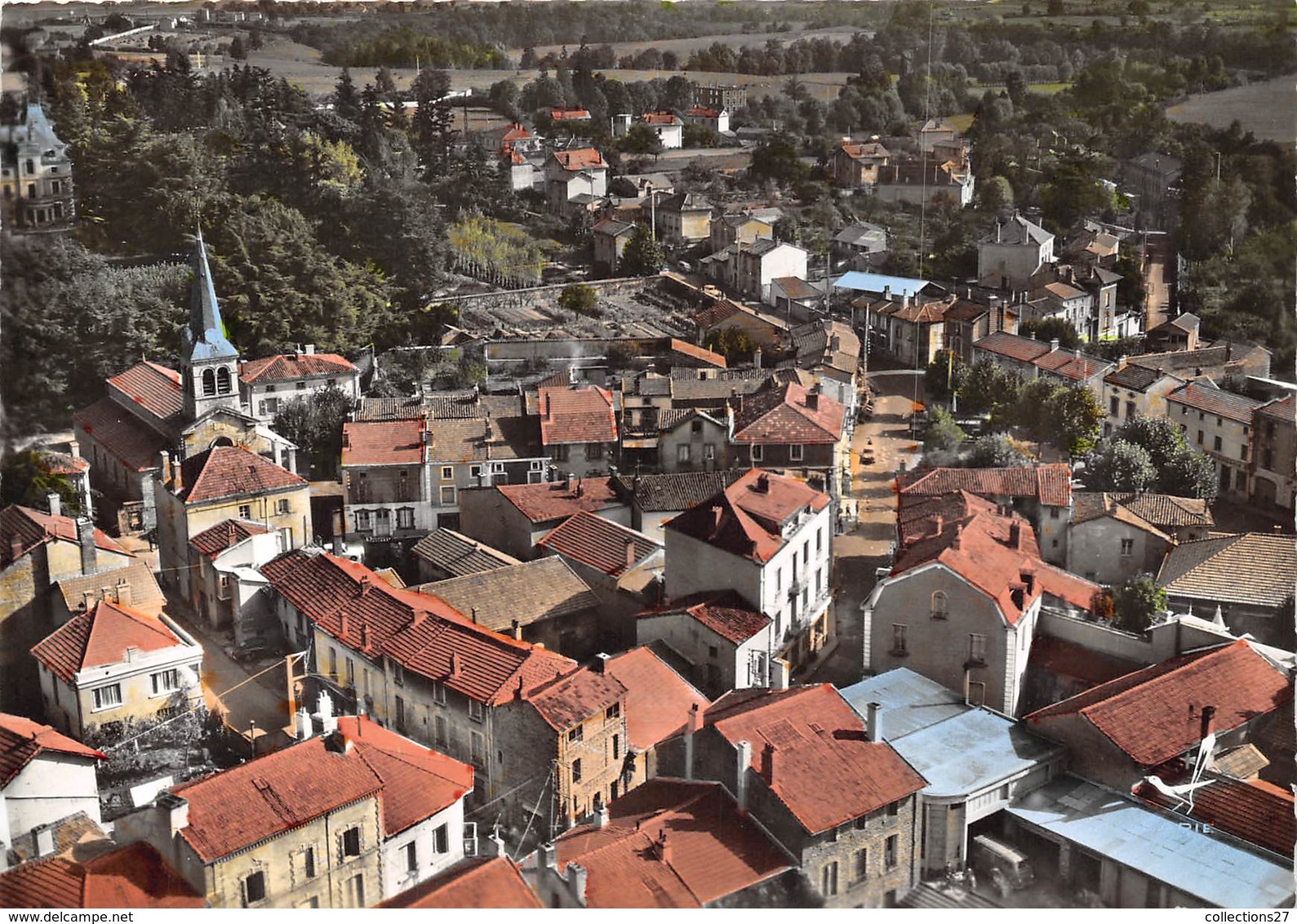 42-ANDREZIEUX- VUE GENERALE DU CIEL - Andrézieux-Bouthéon