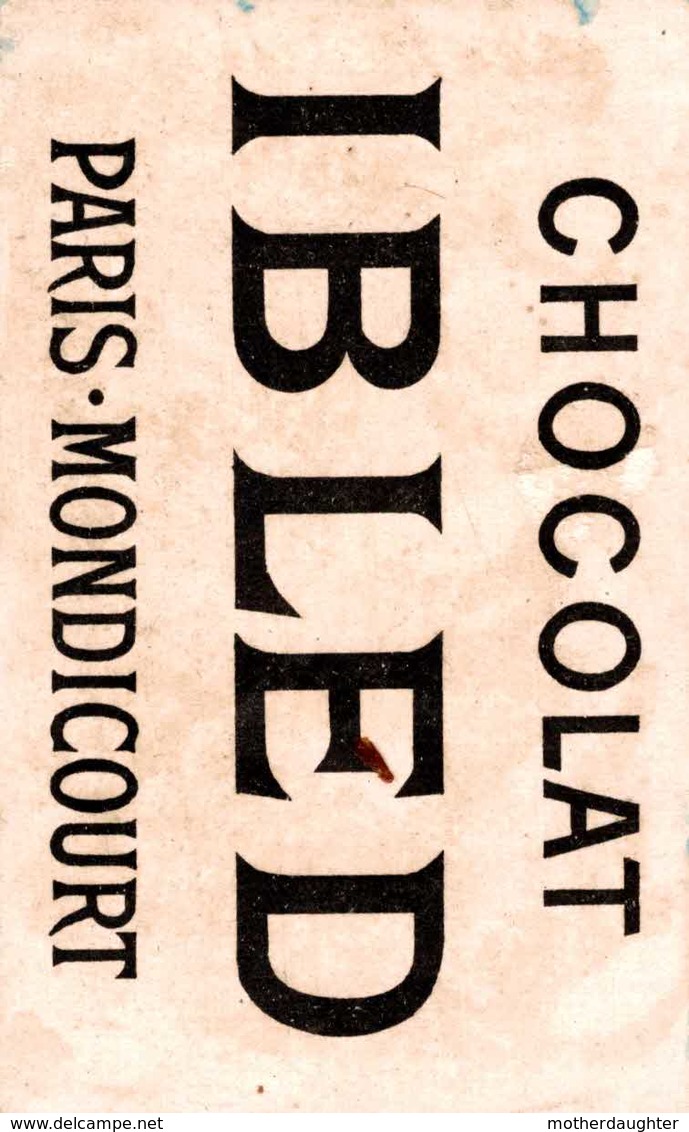 CHROMO CHOCOLAT IBLED REVER DE HANNETON VISITES - Ibled