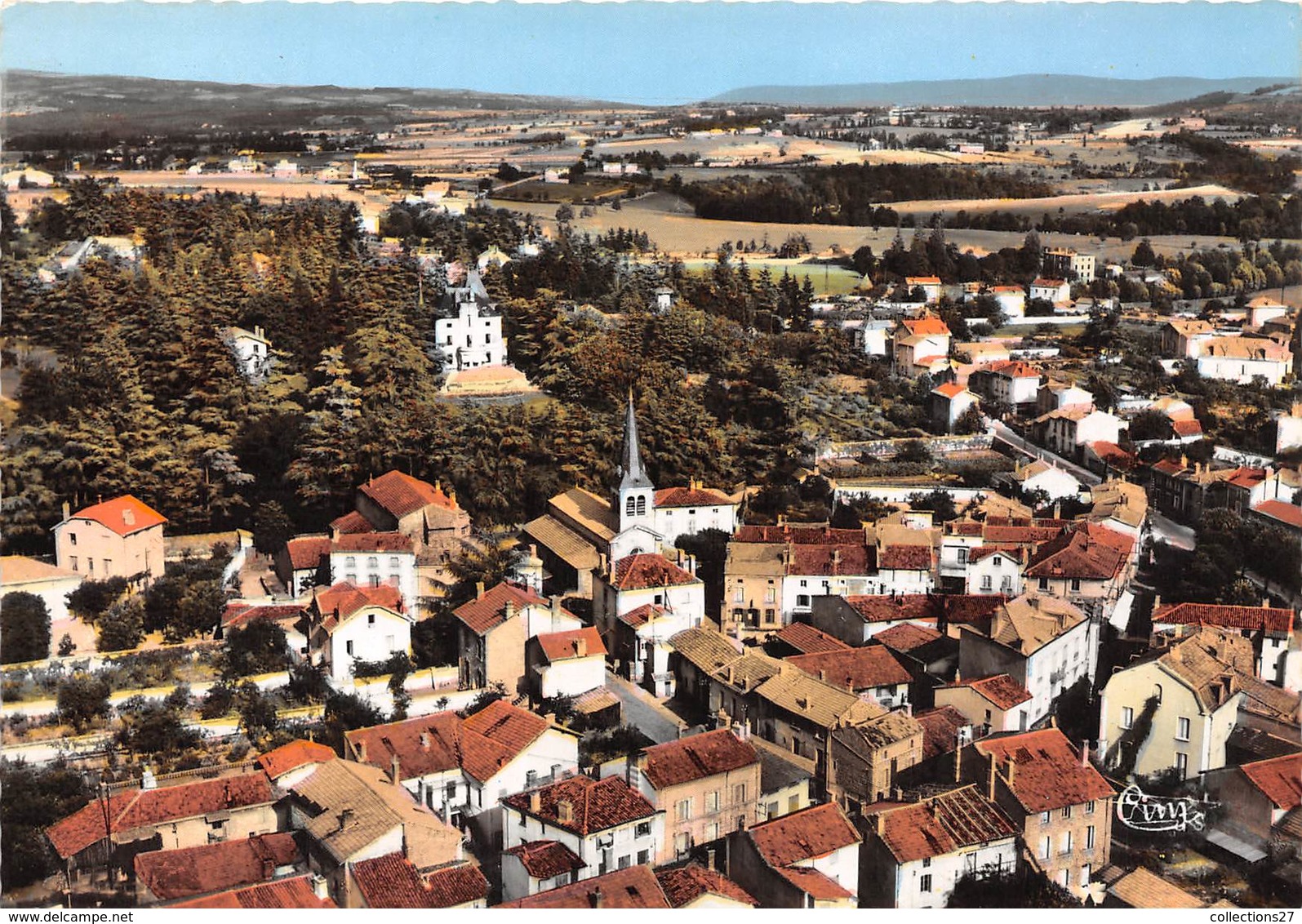 42-ANDREZIEUX-VUE GENERALE DU CIEL - Andrézieux-Bouthéon