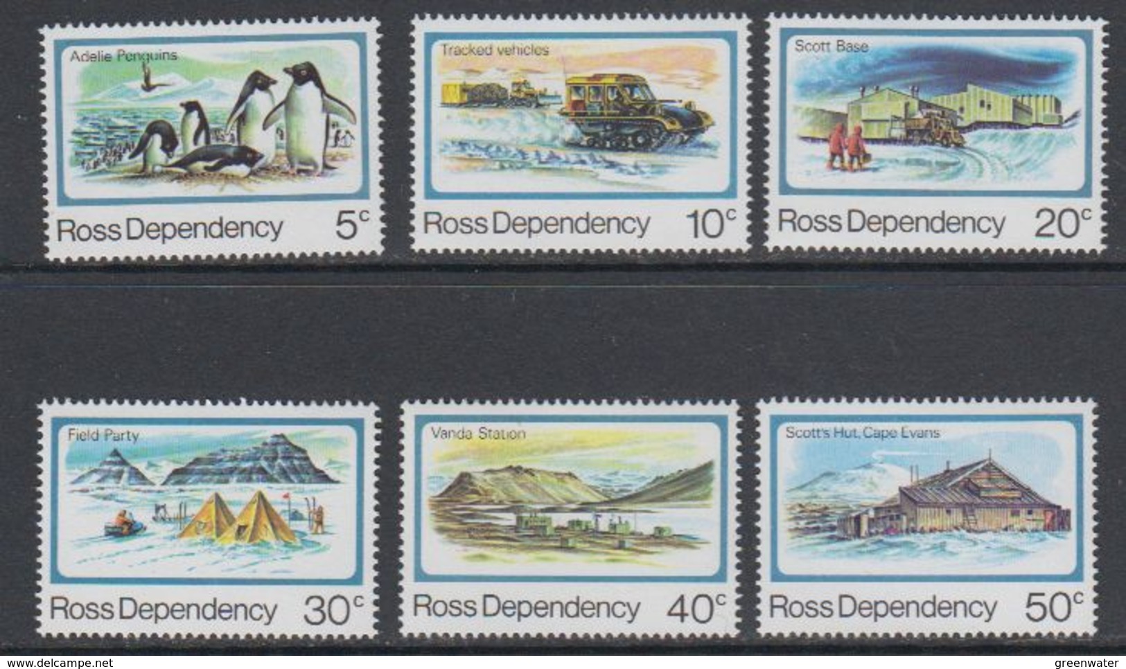 Ross Dependency 1982 Definitives 6v  ** Mnh (40897) - Ongebruikt