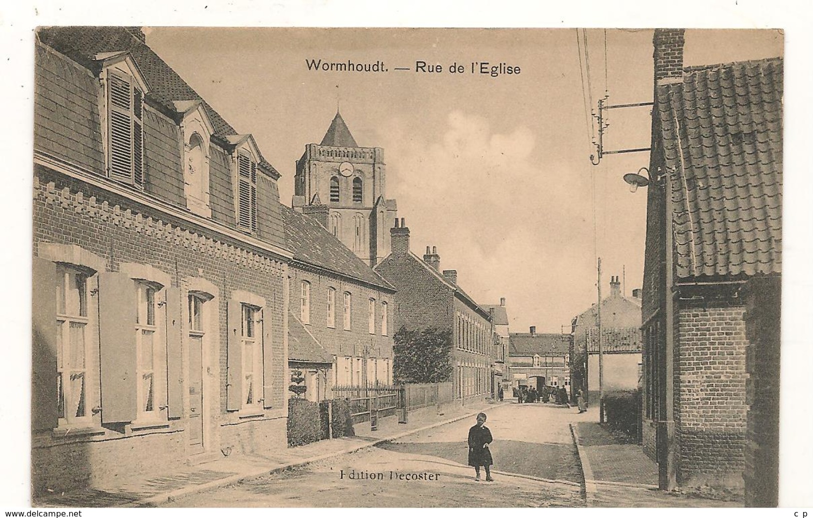 Wormhout - Rue De L'Eglise - CPA° - Wormhout