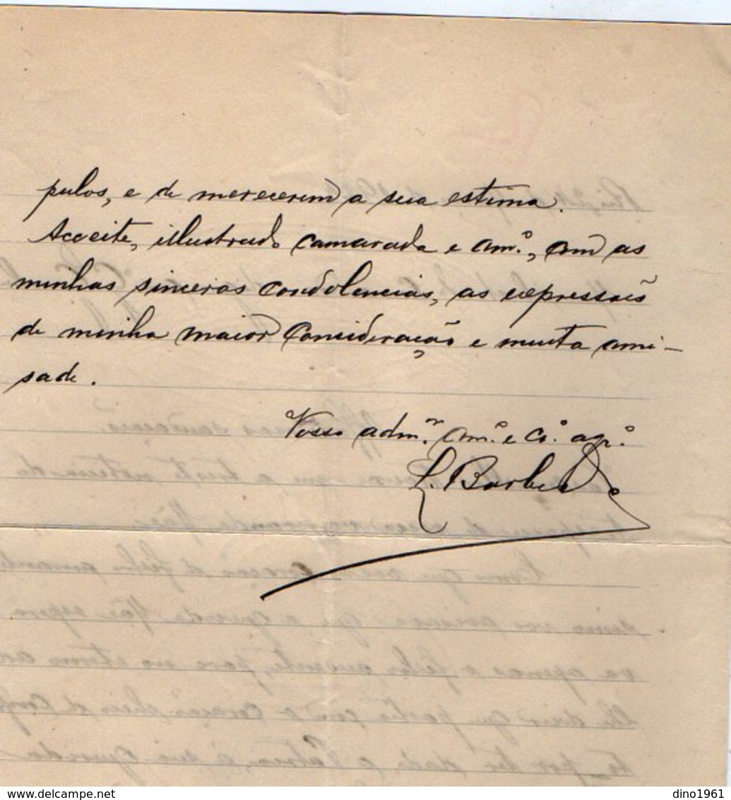 VP13.076 - Brésil - RIO DE JANEIRO 1923 - Lettre De Mr ??  Pour Mr Le Général GAMELIN - Manuscrits