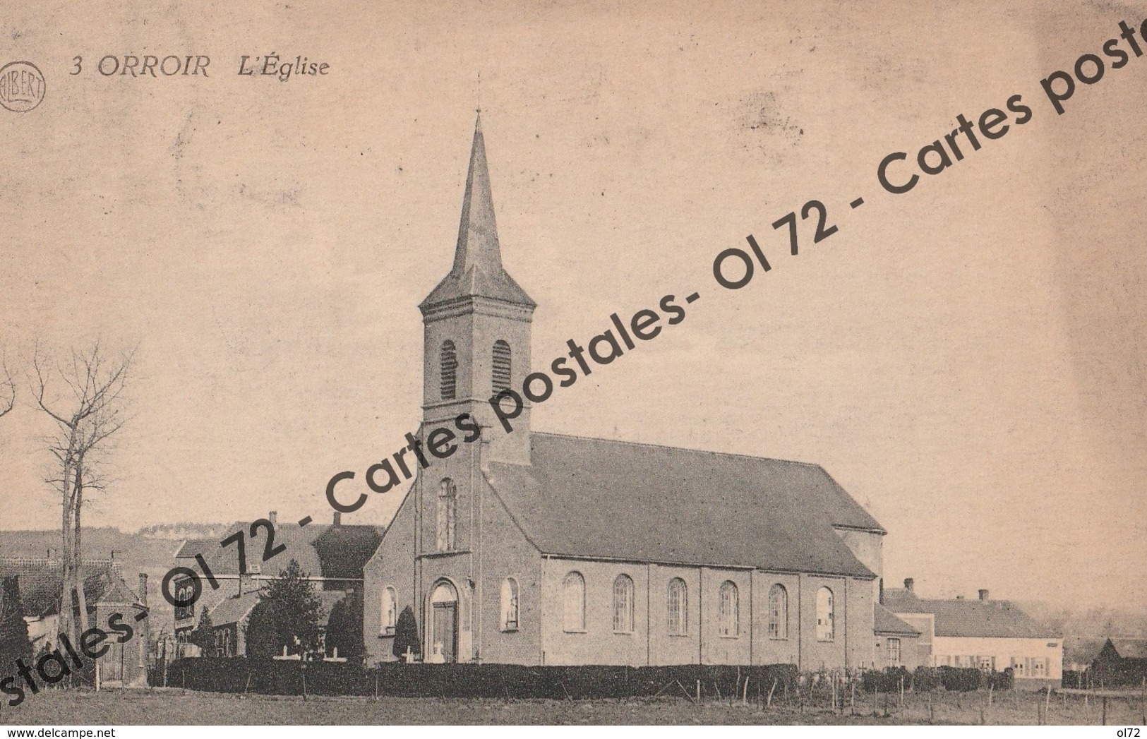 CPA - Belgique > Hainaut > Mont-de-l'Enclus - Orroir L'église - Kluisbergen