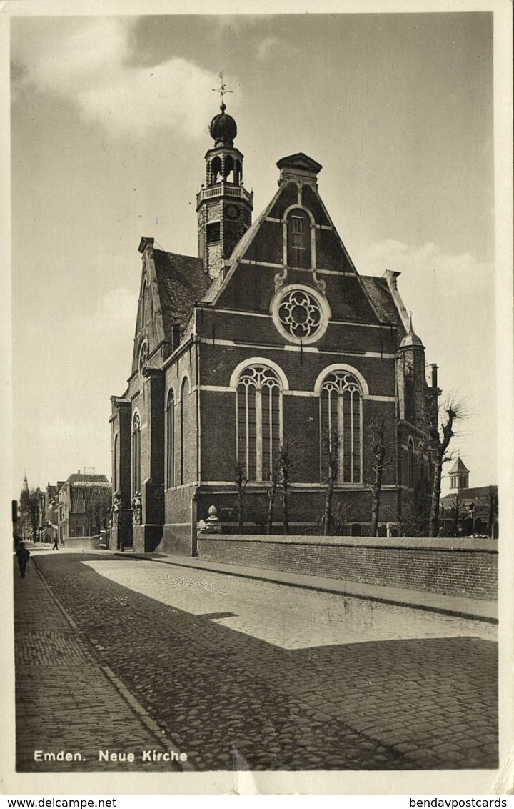 EMDEN, Neue Kirche (1937) AK - Emden