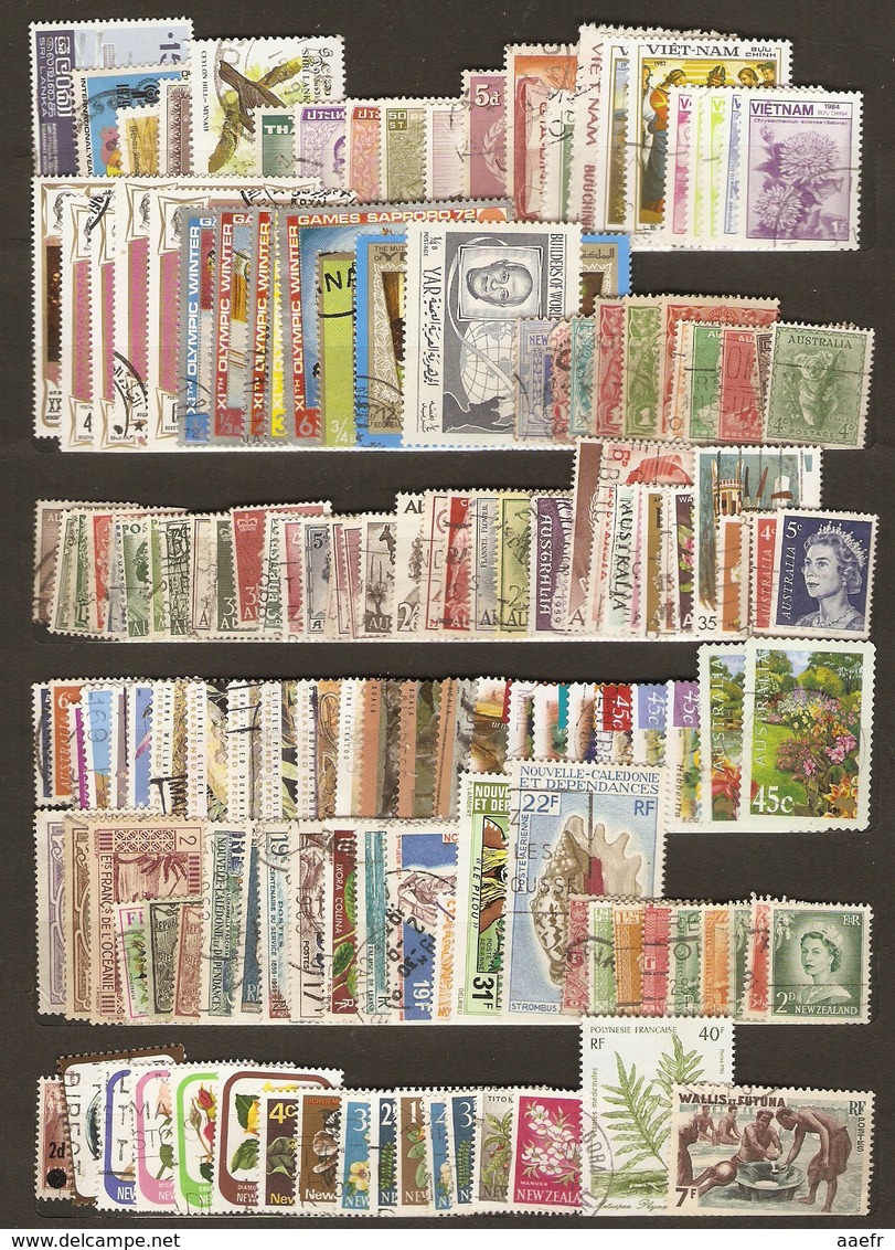 Monde - 6000 Timbres Différents De 156 Pays - Tous Formats Et Toutes époques - 34 Scans - Lots & Kiloware (mixtures) - Min. 1000 Stamps