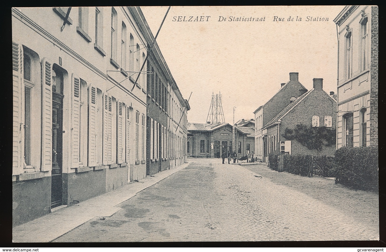 ZELZATE - SELZAET - DE STATIESTRAAT - Zelzate