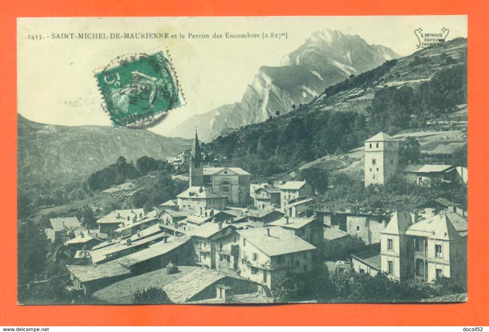 CPA 73 Saint Michel De Maurienne " Le Perron Des Encombres " LJCP 64 - Saint Michel De Maurienne