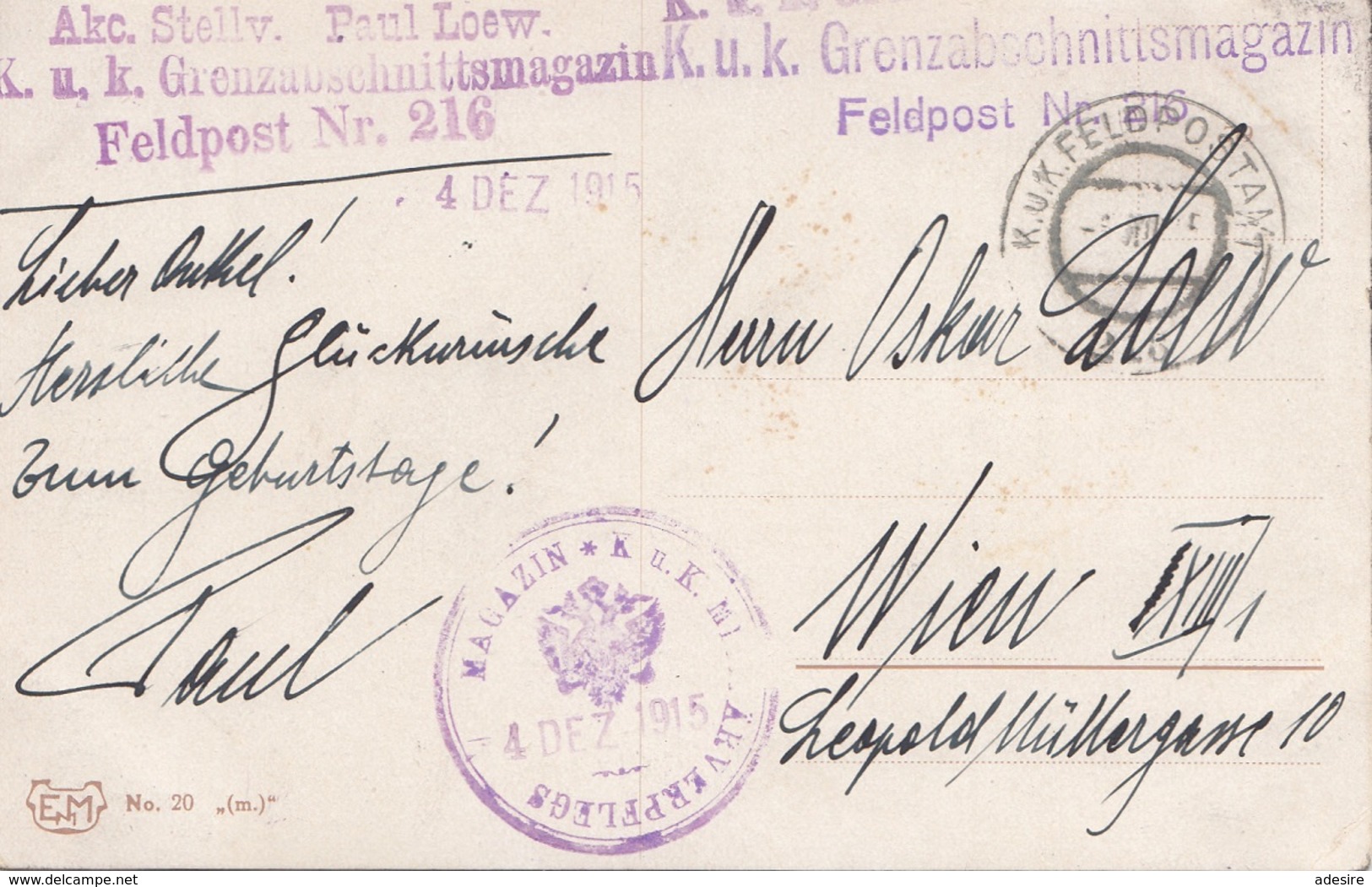 ZUR JUGEND SCHAAREN SICH DIE ALTEN, KOMMT AN … Künstlerkarte Gel.1915, Mehrere Seltene Stempel - Sonstige & Ohne Zuordnung