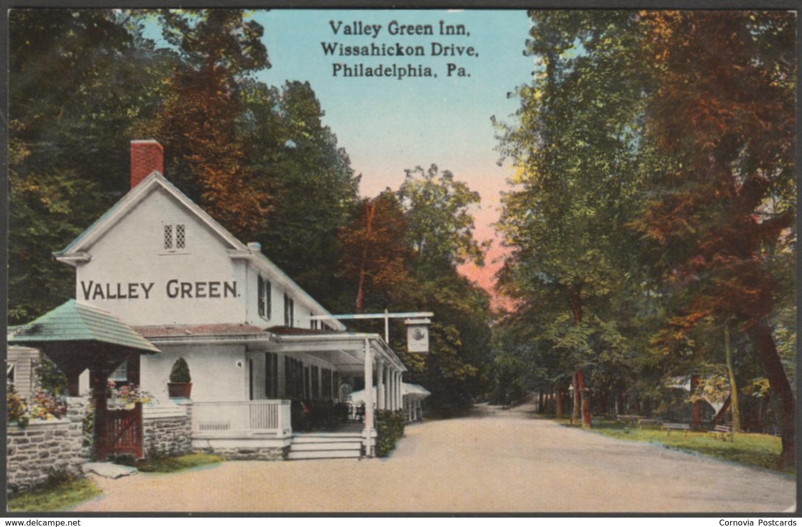 Valley Green Inn, Philadelphia, Pennsylvania, C.1909 - Post Card Distributing Co Postcard - Philadelphia