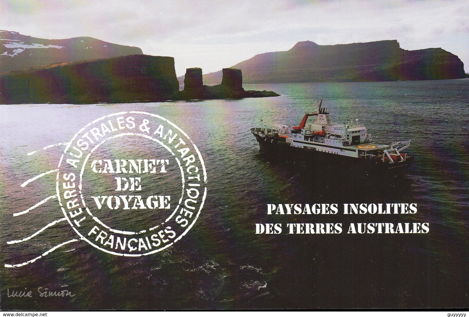 TAAF - Carnet De Voyage - 2007 - Yvert N° C478 **  - Paysages Insolites Des Terres Australes - Booklets