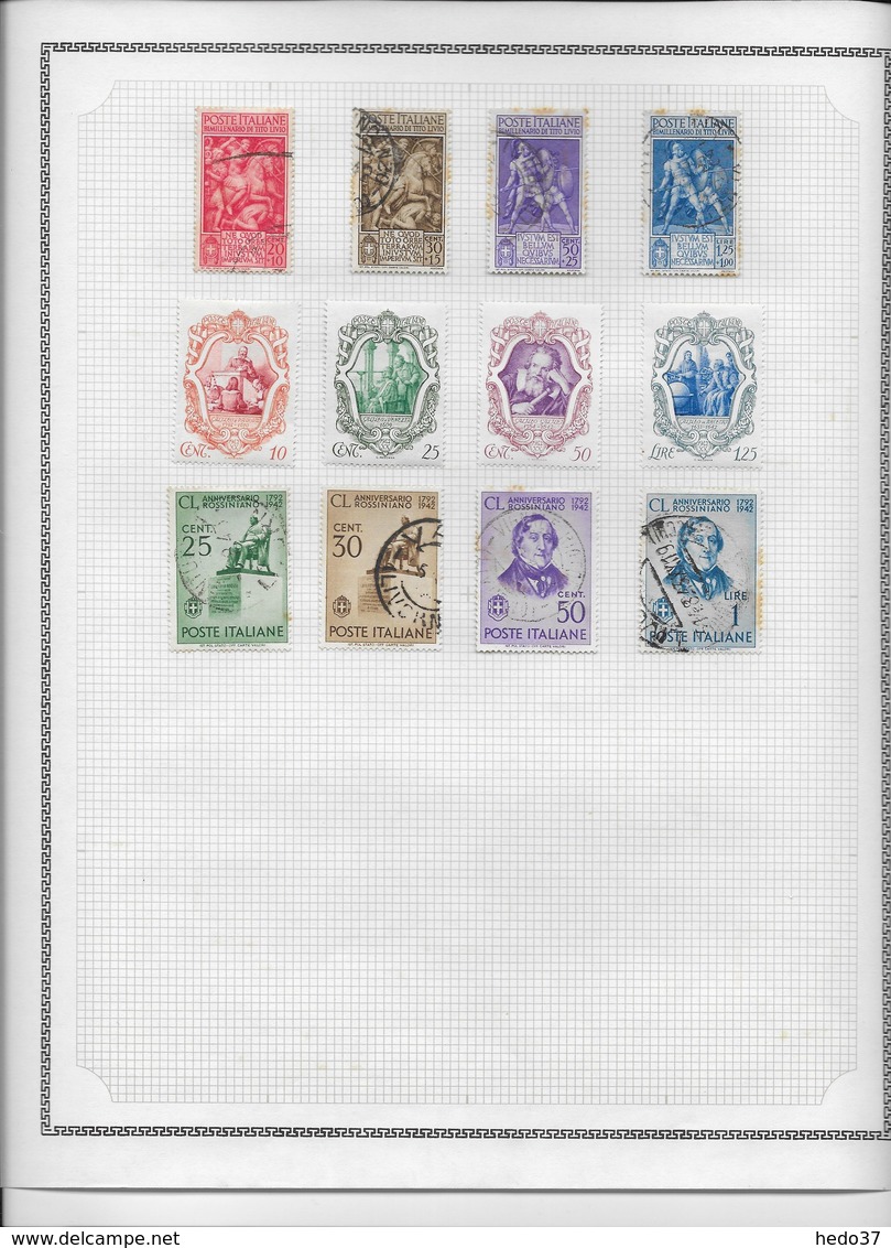 Italie - Collection Vendue Page Par Page - Timbres Neufs */oblitérés - B/TB - Collections