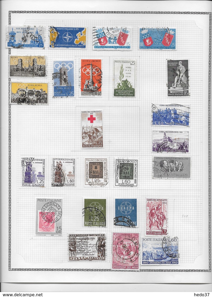 Italie - Collection Vendue Page Par Page - Timbres Neufs */oblitérés - B/TB - Lotti E Collezioni