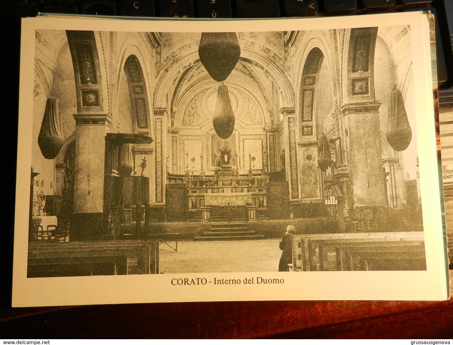 19096) BARI PROVINCIA CORATO DUOMO INTERNO NON VIAGGIATA SERIE CORATO D'ALTRI TEMPI - Bari