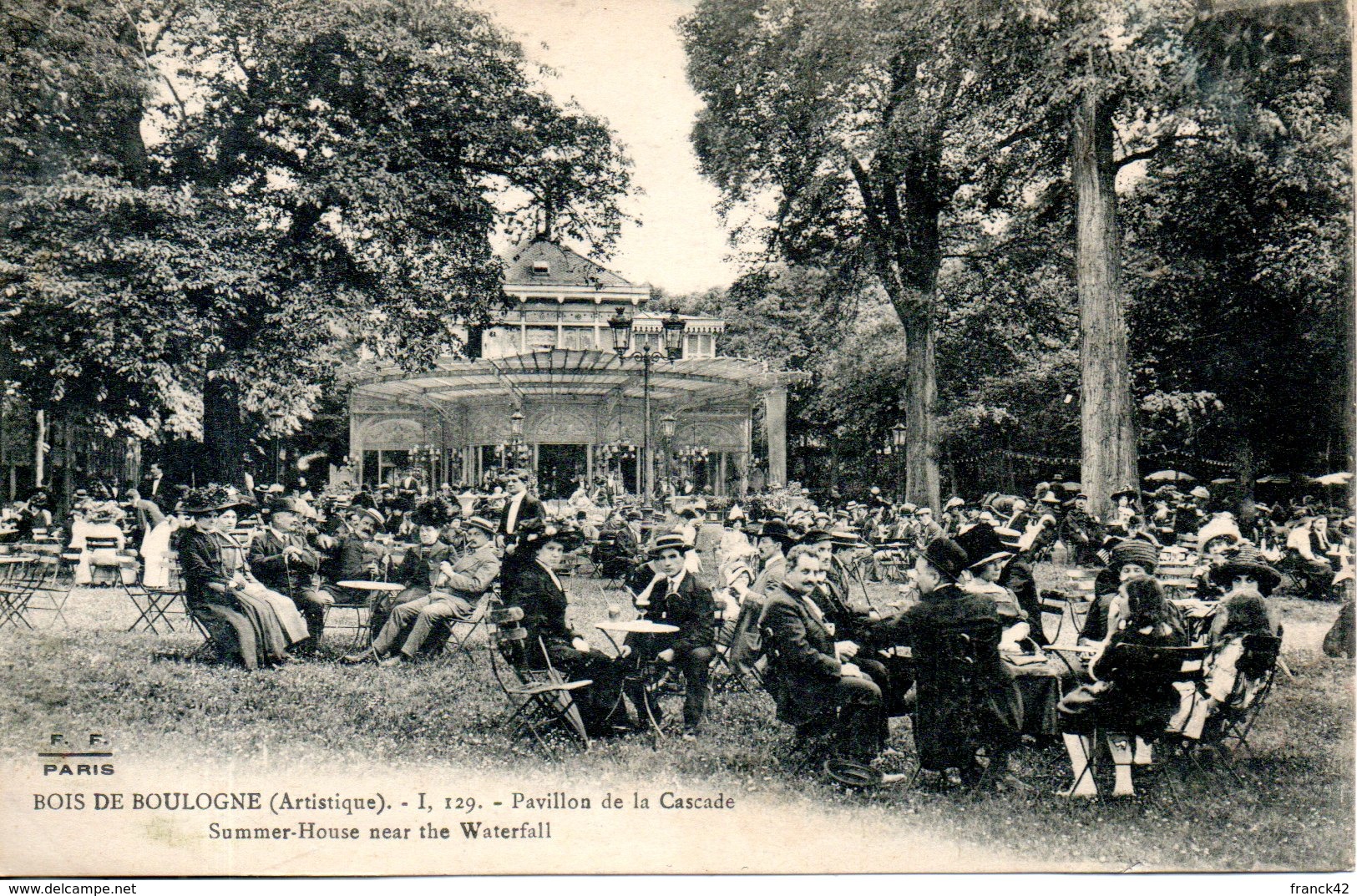 75. Paris. Bois De Boulogne. Pavillon De La Cascade - Parks, Gardens
