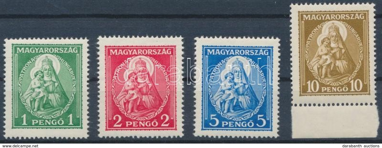 ** 1932 Nagy Madonna Luxus Sor, A 10P ívszéli (70.000) - Altri & Non Classificati