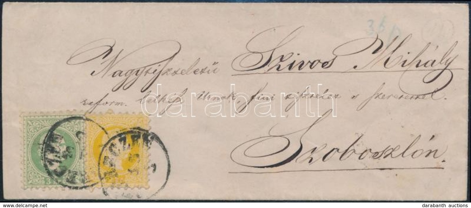 ~1870 2kr + 3kr Levélen 'DEBRECZEN' - Autres & Non Classés