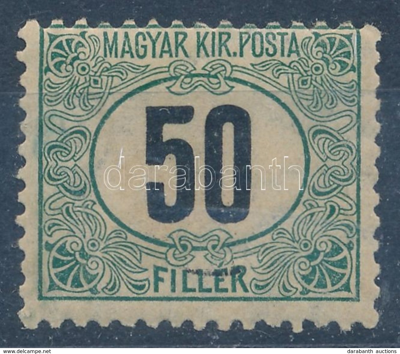 ** 1903 Zöldportó 50f (10.000) - Other & Unclassified