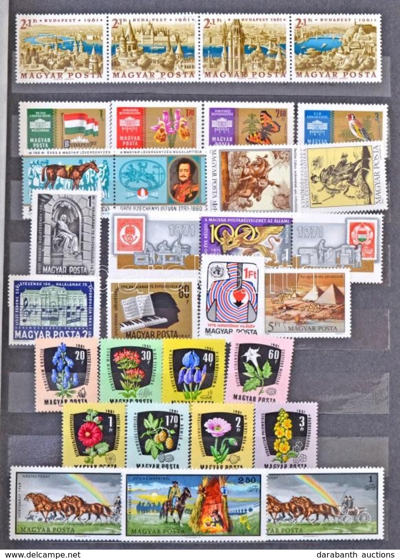 ** Sorok Esetenként Több Példányban A '60-as, '70-es évekből 12 Lapos Philux Berakóban - Used Stamps