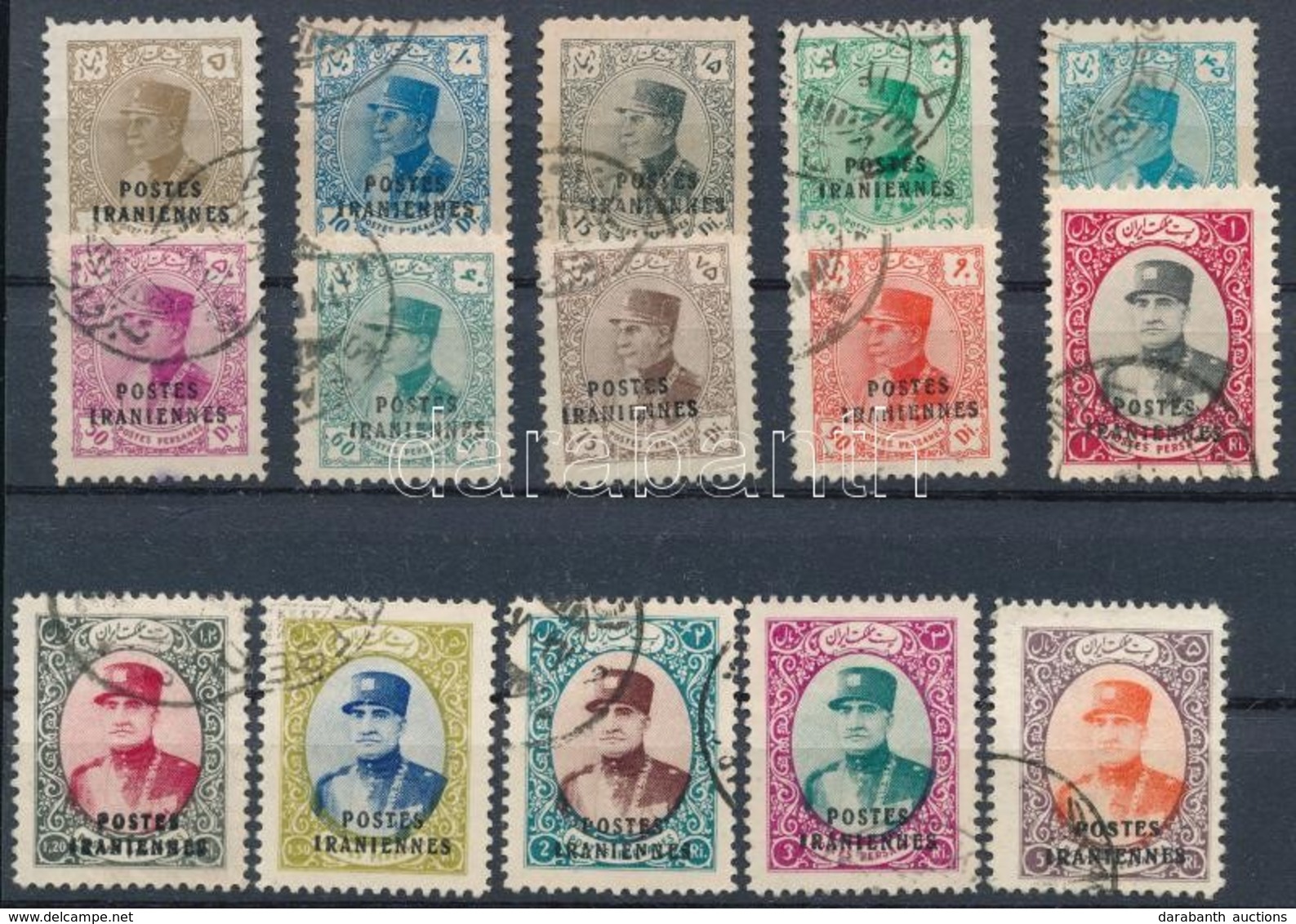 O Irán 1935 Mi 655-669 (Mi EUR 330,-) - Other & Unclassified